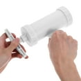thumbnail image 4 of OULII Pasta Making Tool Manual Pasta Press White PP Material 8-Pcs Set, 4 of 8
