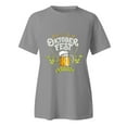 thumbnail image 2 of JLFKNG T Shirts For Women Oktoberfest Party Crewneck T Shirt Traditional Bavarian Style Tee For Festival Soft Comfortable Fit Shirt Tops Lounge Clothing For Women, 2 of 4