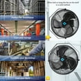 thumbnail image 4 of Tornado 20 Inch Wall Mount Fan Water-Resistant High Velocity Fan UL Industrial Fan, 4 of 6