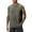 Army Green, variant on Men's Casual Retro Washed Muscle Tee Men's Round Neck Cotton Sleeveless Tank Top Men's Loose Fit Gym Vest