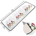 thumbnail image 2 of Dreamtimes Winter Penguins Musician Hallway Runner Rug 2'x6' Kitchen Rug with Rubber Backing Merry Christmas Non Slip Entryway Rug Runner Washable Soft Area Rug for Hallway Bedroom Kitchen Decor, 2 of 6