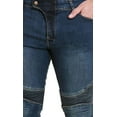 thumbnail image 3 of JuicyTrendz Men’s Motorbike Jeans – Motorcycle Riding Pants with Armor and Protective Lining for Safety Blue W32 x L30, 3 of 4