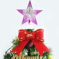 thumbnail image 2 of AURARMLET 3-Pack Hollow Christmas Tree Star Ornaments Plastic Holiday Decorations for Festive Home and Party, 2 of 8