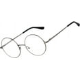thumbnail image 2 of ORUYROP Vintage Round Prescription ready Metal Eyeglass Frame Clear Lens, 2 of 5