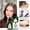 D, variant on Herbal Hair Dye Foam 500ml Natural Black Plant-Based Hair Color with Gray Coverage, Gentle Formula, Easy Application, No-Drip Foam, For Home Use