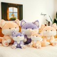 thumbnail image 1 of Soft Fluffy Fox Plush Toy Cute Cartoon Animal Fox Stuffed Doll Girls Lover Valentine's Gift Kawaii Sofa Decor Pillows zhangmengya LED, 1 of 2