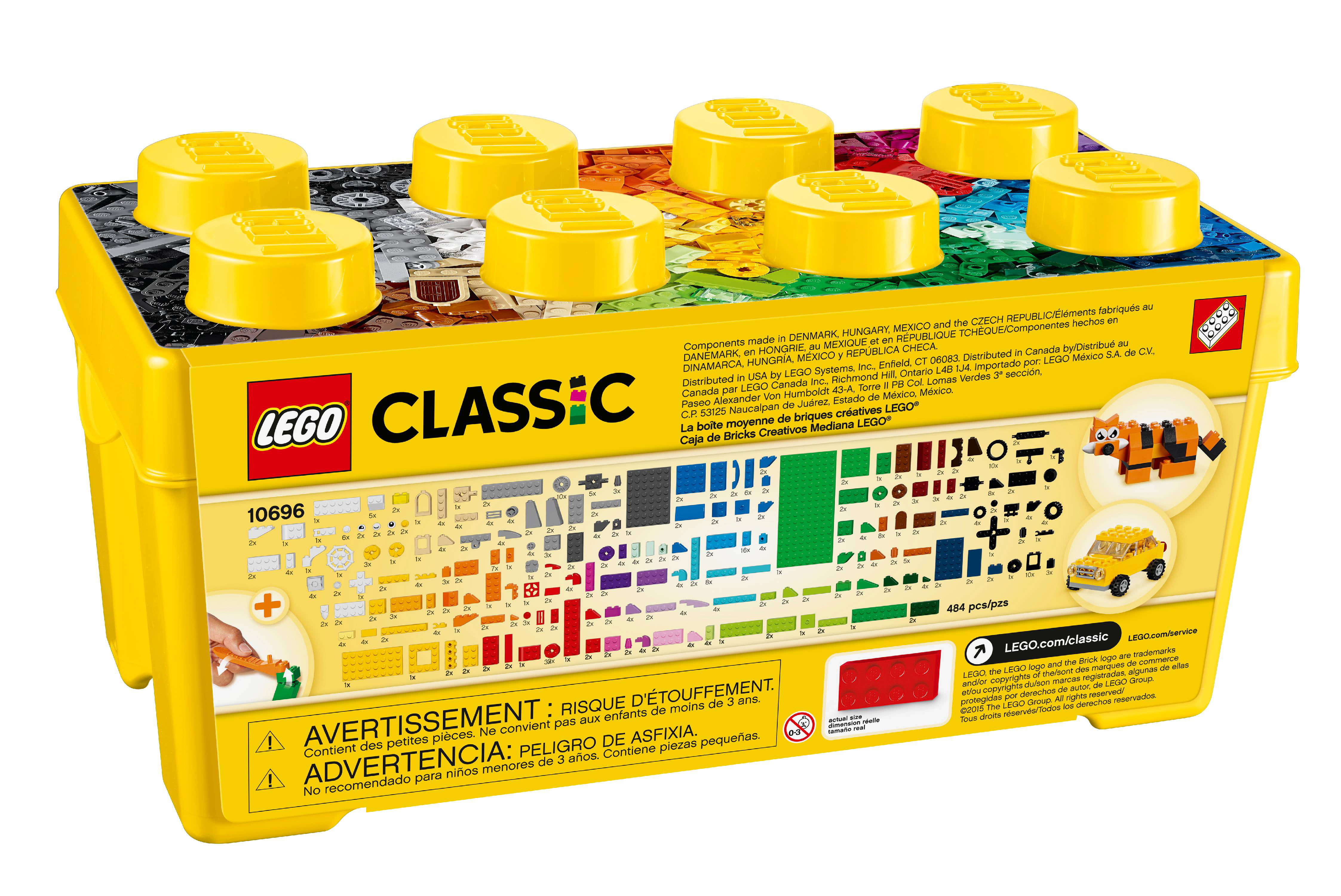 lego classic brick box 10696