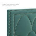 thumbnail image 5 of Greta Performance Velvet King California King Headboard, Teal, 5 of 6