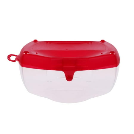 Dust and shock diving diving goggles swimming goggles hardened Red