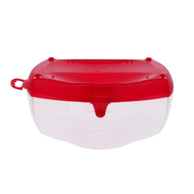 Boîtier de Protection Rigide pour la Plongée Sous-Marine Lunettes de Plongée Lunettes de Plongée Rouge