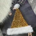 thumbnail image 3 of tasrioml Christmas Sequin Santa Hat for Adults Unisex Glittery Sparkly Holiday Hat with Fluffy Pompom for New Year Xmas Party Supplies, 3 of 8