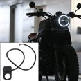 thumbnail image 2 of NIAIZEK Motorcycle Handlebar Headlight Switch Button with Indicator Light for Black 25Mm Mount, 2 of 4