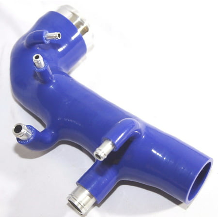 Turbo Inlet Pipe Silicone Hose Blue for 02-07 Subbie WRX/STi EJ20 EJ25 GD
