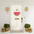 thumbnail image 5 of Eveokoki Watermelon Door Sign Hello Summer Door Hanger Wood Front Door Wreath Decor Wall Hanging Housewarming Gift Home Decor, 5 of 5