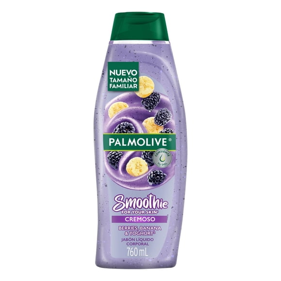 Jabón Líquido Corporal Palmolive Neutro Balance Smoothie Berries Banana & Yoghurt 760 ml