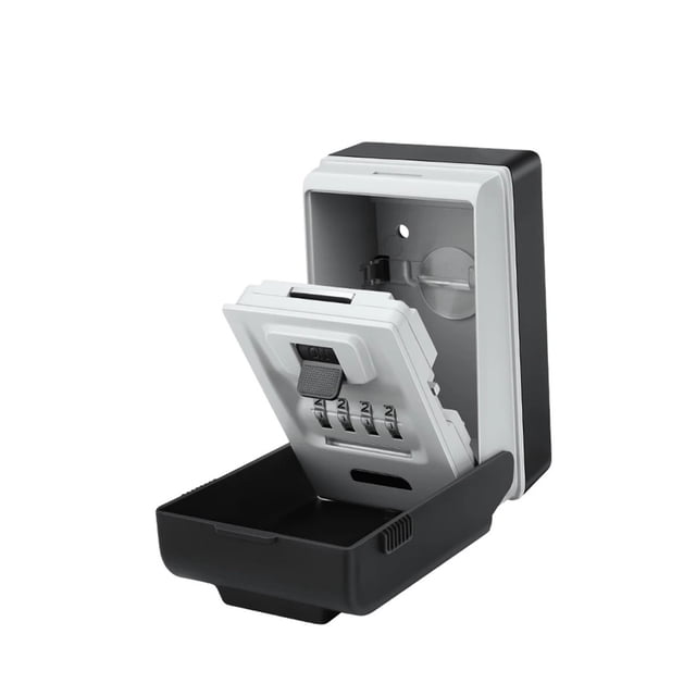 Large Safe Box with Night Vision Light Combination Spare Key Safe Boxes Wall Mounted Outdoor Waterproof for Home Office ,Your Exclusive Wealth Manager