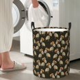 thumbnail image 4 of Large Laundry Basket with Handles - Funny Cartoon Cute Goat Kids Baby Dirty Clothes Laundry Hamper for Bedroom Aesthetic, 4 of 5