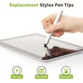 thumbnail image 3 of Uxcell 60Pcs Puntas de Reemplazo para Stylus 4.5mm Conductivas para Pantallas Táctiles de Silicona de Caucho Negro, 3 of 6