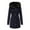 Navy, variant on Lovskoo 2024 Women's Winter Coats Fleece Parkas Anoraks Thick Warm Long Sleeve Ladies Fuzzy Padded Jacket Hooded Collared Warm Coat Black