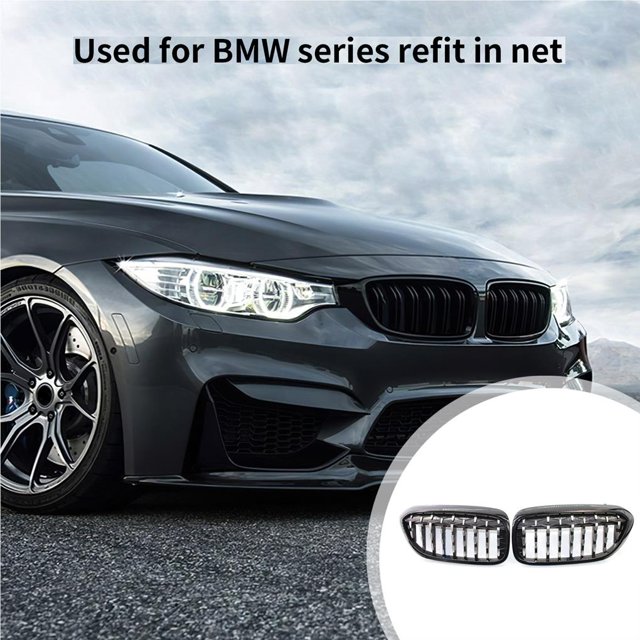 Parrillas Delanteras De Coche Estilo Meteorito Parrilla De Riñón Para Bmw Serie 5 G30 G38 2017-2019 1 Par Yuarrent VI008829-01