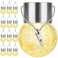 thumbnail image 5 of JoyMoreHome Solar Hanging Light with Clip, Multicolor Ceacked Glass Ball Light, Durable Waterproof LED Decorative Light, for Garden, Yard, Patio, 5 of 5