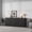 Dark Gray Alder, variant on SICOTAS 30.9" Fluted Sideboard Buffet Cabinet with Deep Storage, Modern Accent Cabinet with Adjustable Shelf and Doors Corner Buffet Credenzas for Living Room Dining Room and Kitchen,Light Oak