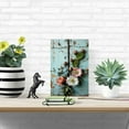 thumbnail image 3 of Rustic Cactus & Floral Iron Wall Art - Vintage Botanical Decor for Home and Garden, 8x12 inches, Perfect for Room Decor, 3 of 7