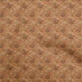 thumbnail image 1 of oneOone Georgette Viscose Orange Fabric Batik Dress Material Fabric Print Fabric By The Yard 42 Inch Wide, 1 of 5
