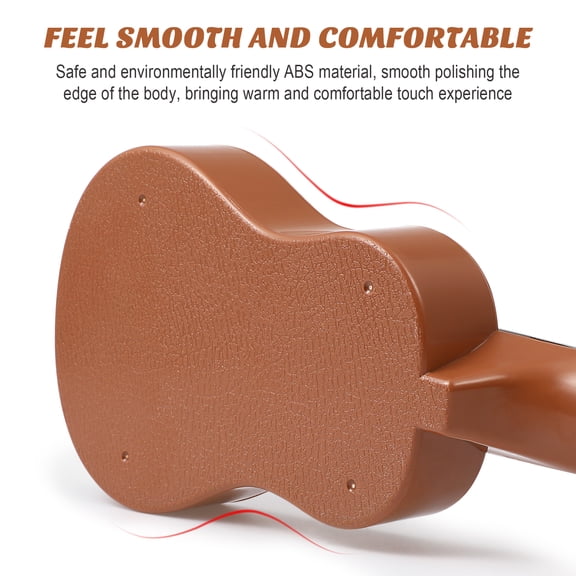 YUNLIGHTS Assorted Color Soprano Ukulele Musical Instrument Lightweight for Beginners