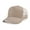 Khaki, variant on Toptie Adjustable Snapback Baseball Cap, Snapback Cap Trucker Hat Mid Profile Mesh Back Cotton Twill Wholesale-White