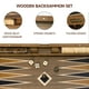 thumbnail image 3 of Set de juego de mesa de backgammon GSE Games & Sports Expert, 3 of 7