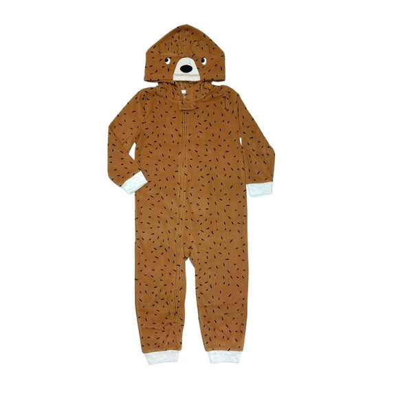 Carter's Fleece Hooded Bear Costume Pajama Sleeper, Size 2T