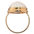 thumbnail image 3 of South Pacific White Mabe Cultured Pearl Gold Plated 925 Sterling Silver Ring, 3 of 4