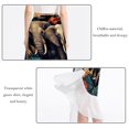thumbnail image 2 of Elephant Stylish Chiffon Summer Beach Dress - Women's Fashionable Polyester Strap Sun Dress, 2 of 6
