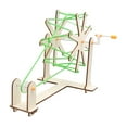 thumbnail image 3 of figatia DIY Weave Board Wooden Weaving Loom Educational Toy Thread Traditional Furniture, 3 of 9