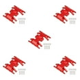 thumbnail image 2 of ZLight RC Car Metal Gear Box Base Mount Holder 1/24 Model Upgrade Spare Part Screws Set Modified Replacement for Axial SCX24 AXI00001 Red 5Set, 2 of 6