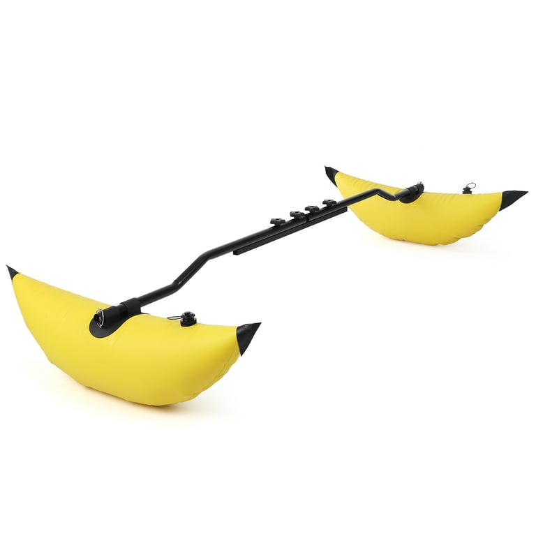 Kayak PVC Inflatable Outrigger Float with Sidekick Arms Rod Kayak Boat  Fishing Standing Float Stabilizer System Kit 