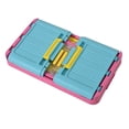 thumbnail image 6 of Aukfa 5 Tier Collapsible Storage Bins,20" Side Plastic Storage Cabinet with Wheels,Pink, 6 of 7