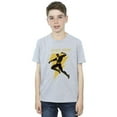 thumbnail image 2 of DC Comics T-Shirt Garçon Noir Adam avec Poitrine Dorée, 2 of 4