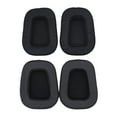 thumbnail image 4 of Ear Pads Sponge Cushion Softness Noise Cancelling Headset Breathable Leather Earmuff Cover Replacement for Logitech G933 Pair Leather, 4 of 7