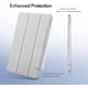 thumbnail image 5 of Nuevo estuche para iPad 8th/7th Generation 10.2 con portalápices, cubierta protectora con encendido/apagado automático, soporte triple para iPad 8th Gen, gris Sincero  Electronicos, 5 of 8