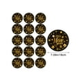 thumbnail image 3 of Kchsji Black and Gold New Year Party Tableware Set for Holiday Gatherings, Disposable Paper Plates, Cups, and Napkins for New Year’s Eve, Winter Parties, and Holiday Celebrations, 3 of 6