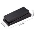 thumbnail image 3 of Zootealy Professional Guitar Volume Pedal with Anti-Slip Design, Plastic Material, 6.35mm Input/Output, Single/Double Channel - Black, 3 of 7