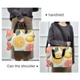 thumbnail image 6 of FORMRS 16" Laptop Bag Carrying Sleeve Case with Handle Travel Shoulder Briefcase, Candy Lemon Slices, 6 of 8