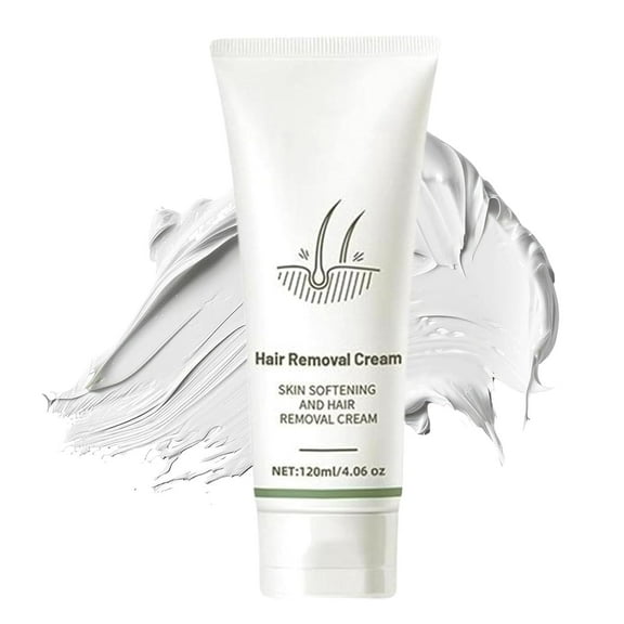 Hair Removal Cream, Painless Skin Softening and Hair Removal Gel, Long-Lasting Smoothing, for Sensitive Skin, Back, Arms, Legs & Armpits, for Women & Men