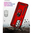 thumbnail image 5 of A53 Case,A53 5G Case, Military Grade Protective Samsung Galaxy A53 Cases Cover with Ring Car Mount Kickstand for Samsung Galaxy A53/A53 5G - Red, 5 of 12
