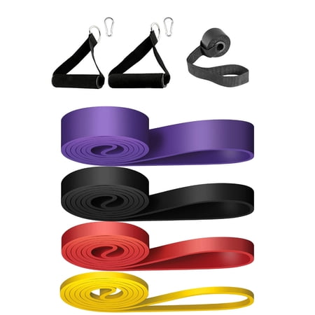 Jesscasday Thick Heavy Resistance Band Elastic Bands Set for Stretching, Resistance Bands Pull Up Bands Workout Bands for Exercise