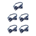thumbnail image 1 of Collares para perros Methold Pajaritas Decoración ajustable para mascotas Cachorro azul punto blanco 5piezas, 1 of 6