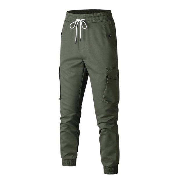 Pantalones de trabajo japoneses informales con bolsillos y cordón para hombre: pantalones nuevos de verano, holgados y transpirables para el día a día.