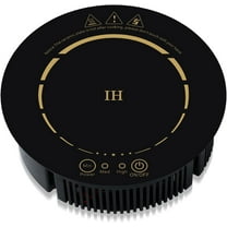 JOZOOES insert length” 1-Coil Black Countertop Burner